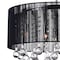 Cwi Lighting Water Drop 6 Light Drum Shade Chandelier With Chrome Finish 5006P18C-R(B) - alternate 4